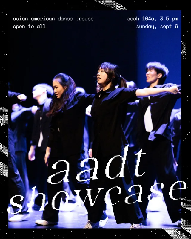 Horizon showcase graphic with dancers in black under blue lighting