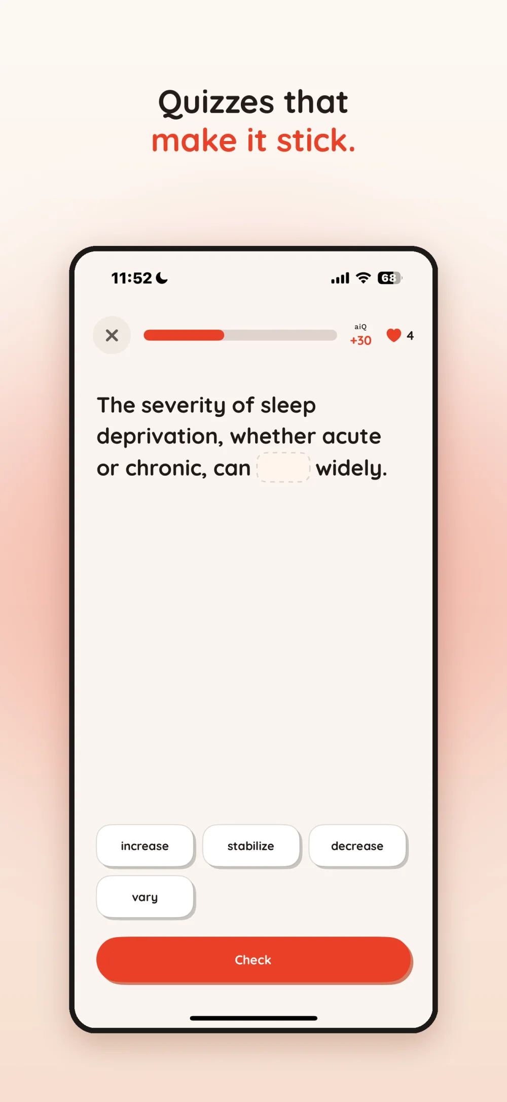 Practice with a quiz